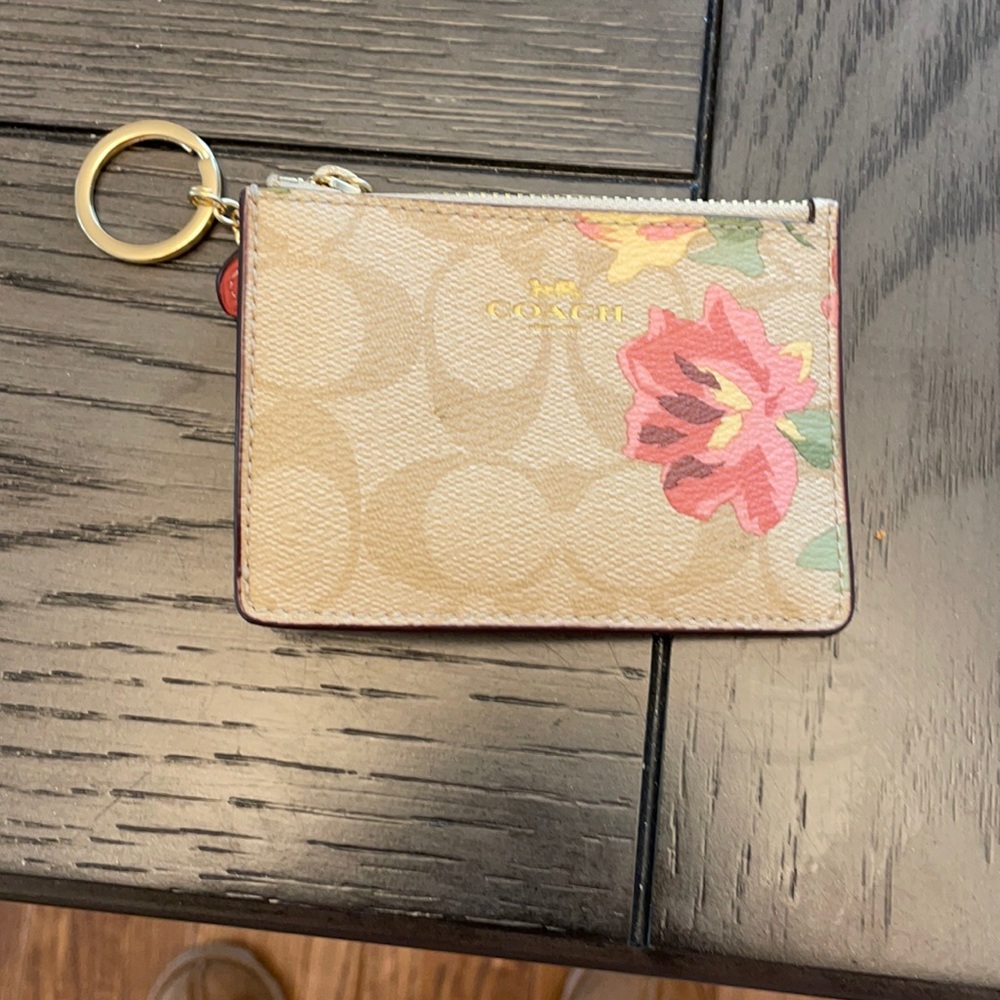Coach card holder/ coin purse